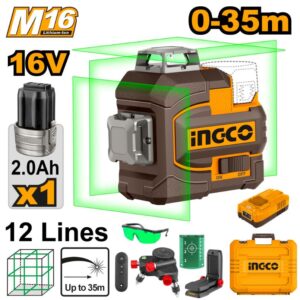 16V Lithium-ion 3D Level Laser