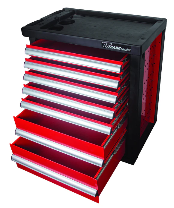 6003398086667TradeToolsTrolley7DrawerCabinetEmptyTOOT2609